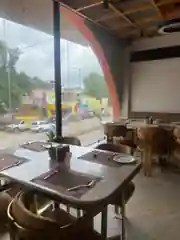 Window-side dining at Ayodhya