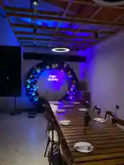 Birthday celebration setup at Ayodhya