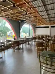 Ayodhya dining room, ready for guests